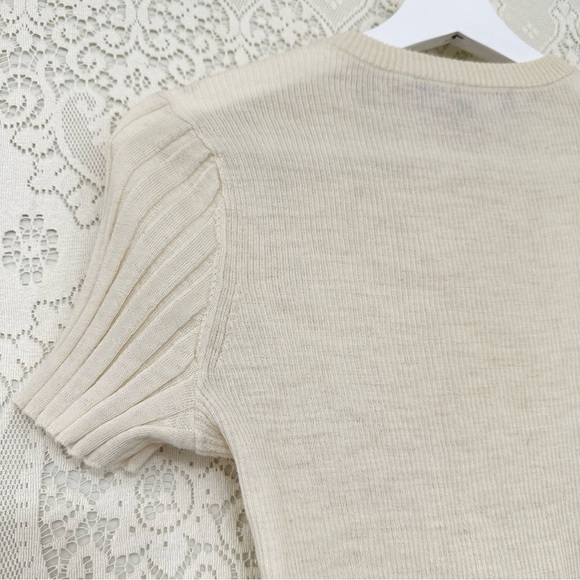 Proenza Schouler Ribbed Wool Crop Top - Picture 8 of 10